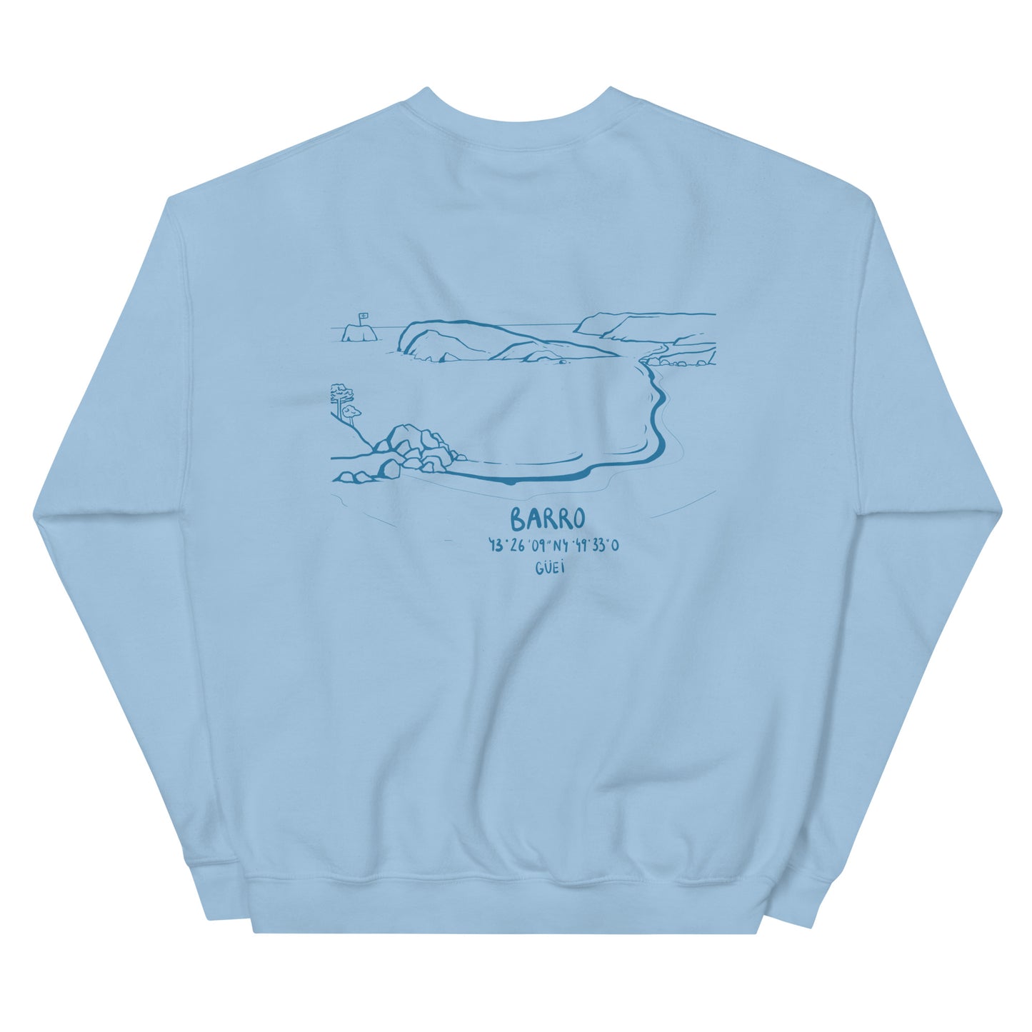 Sudadera Barro sin capucha