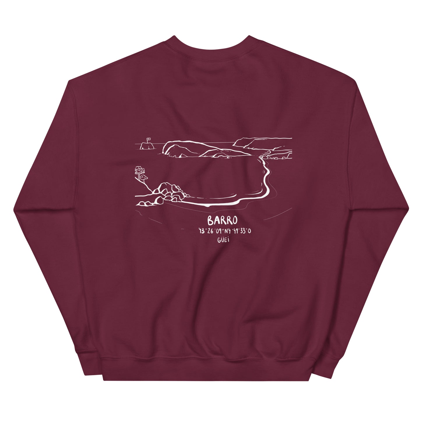 Sudadera Barro sin capucha