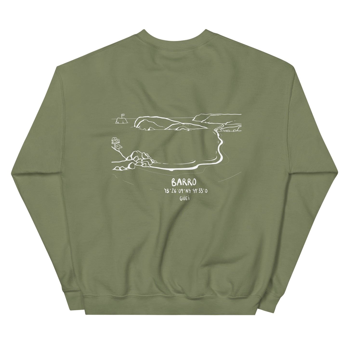 Sudadera Barro sin capucha