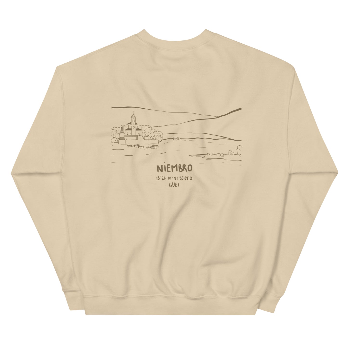 Sudadera Niembro sin capucha - Güei