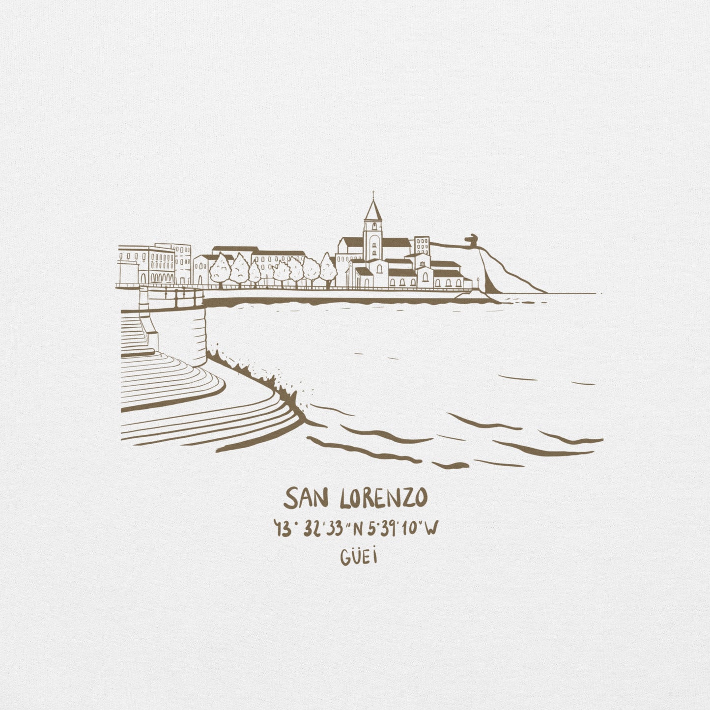 Sudadera San Lorenzo - Sin capucha