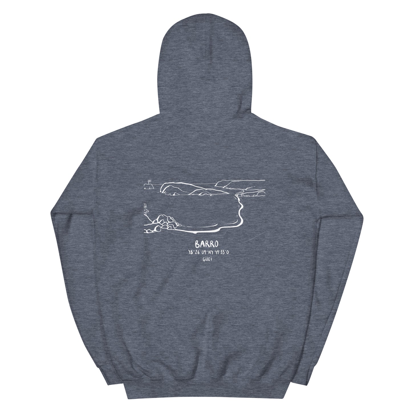 Sudadera Barro con capucha