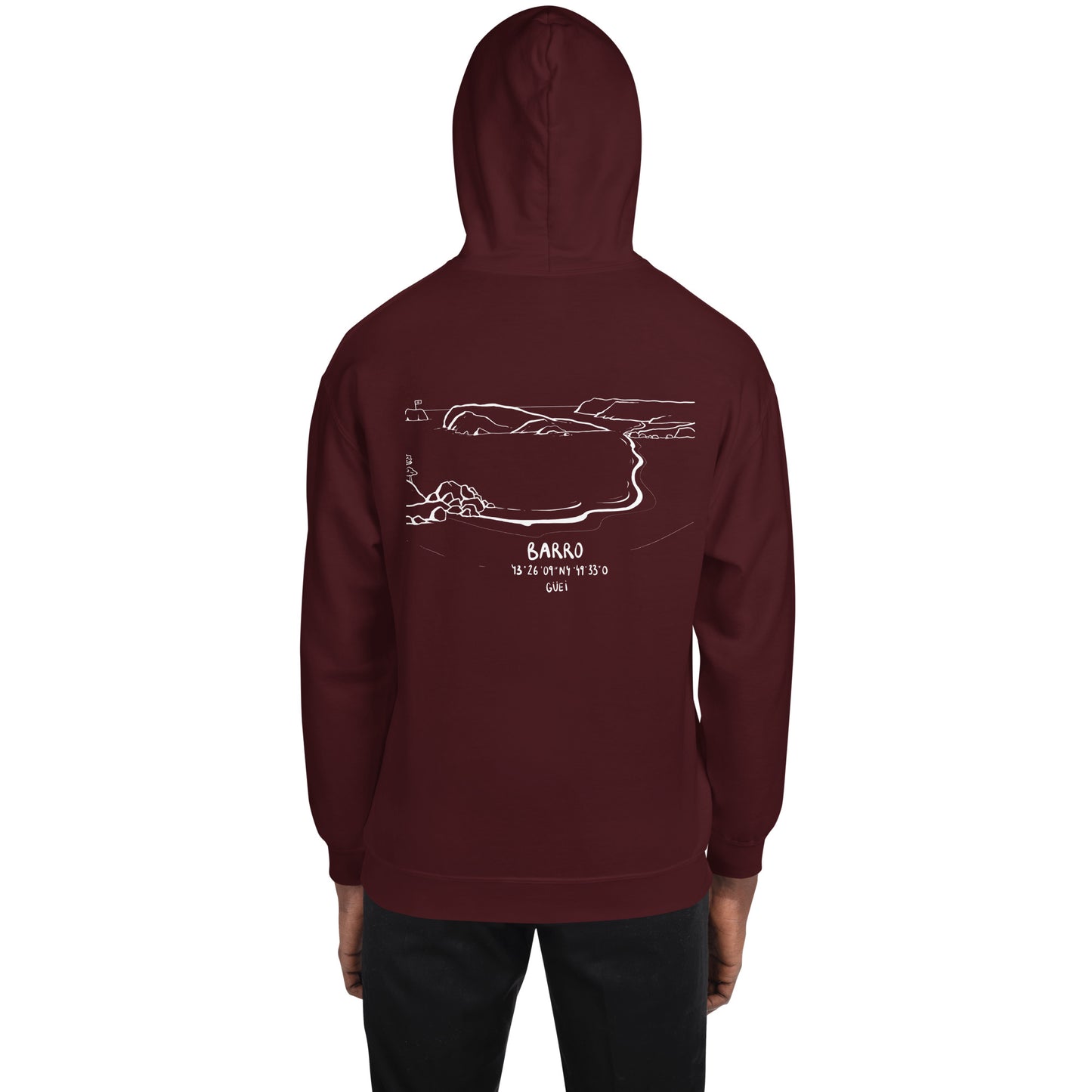 Sudadera Barro con capucha