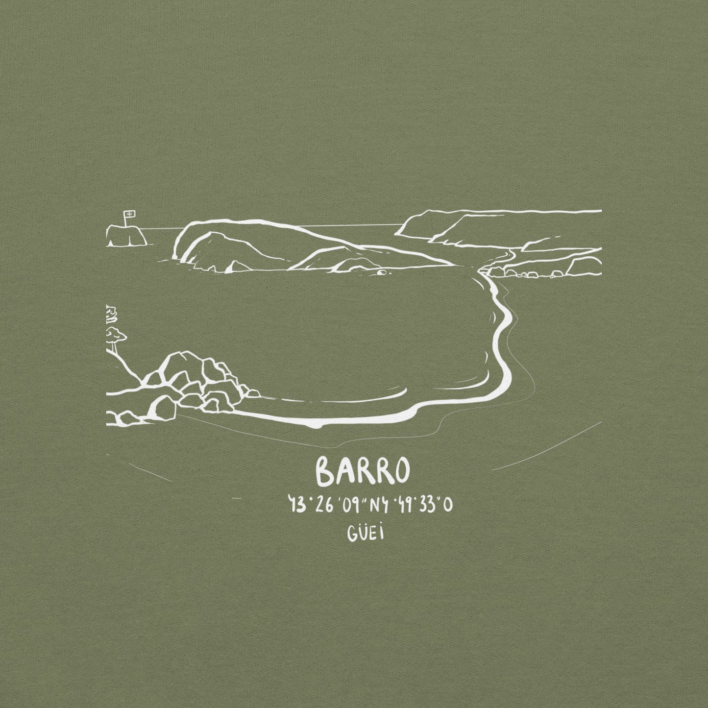 Sudadera Barro con capucha