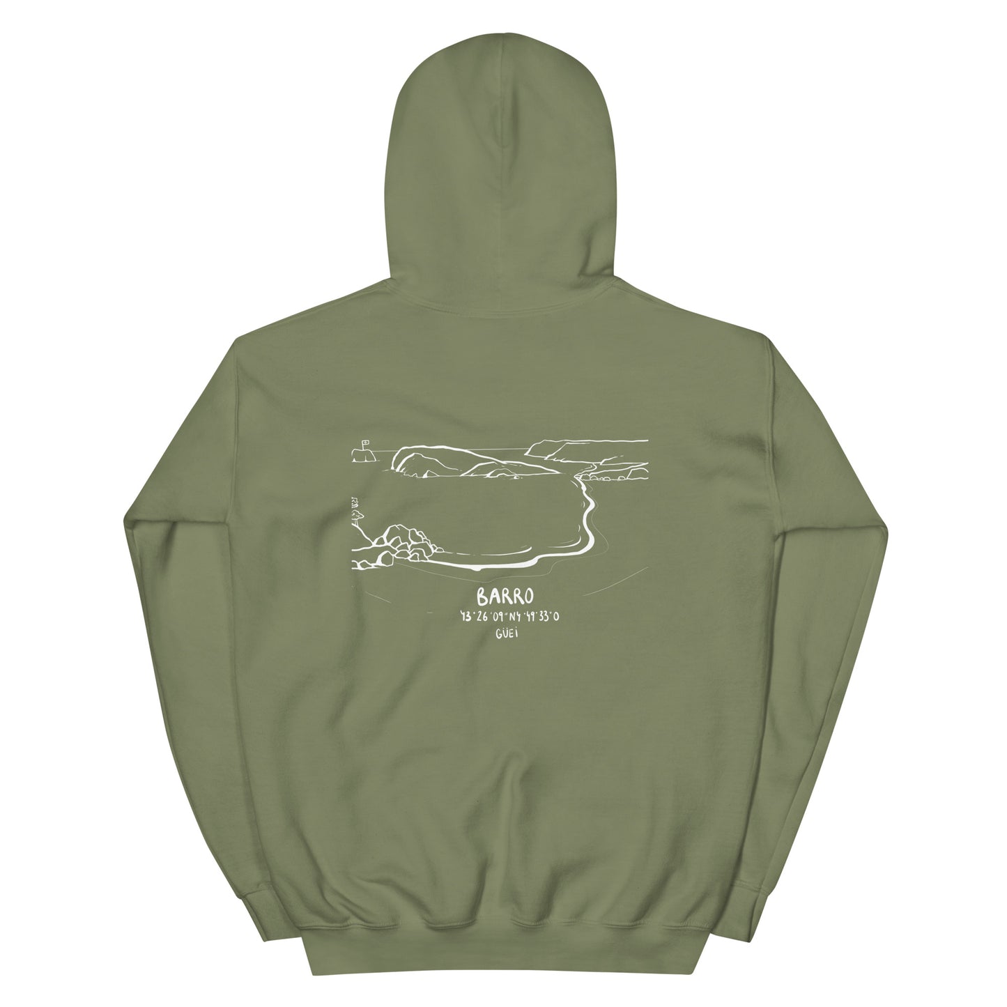 Sudadera Barro con capucha