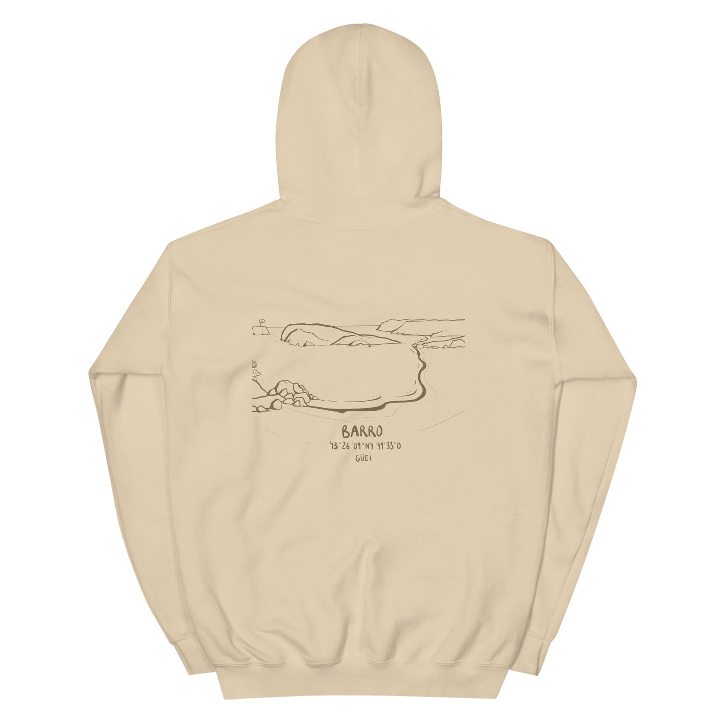 Sudadera Barro con capucha
