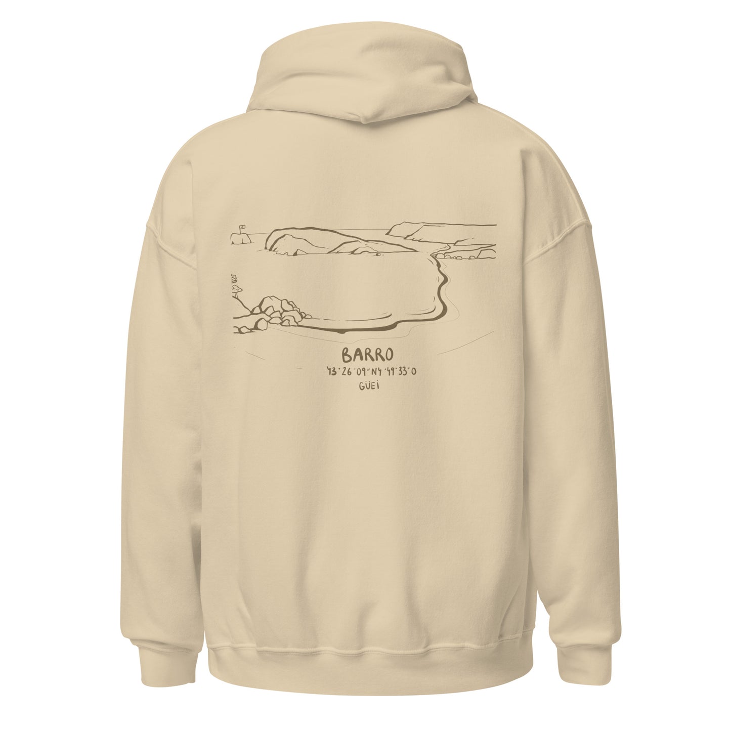 Sudadera Barro con capucha