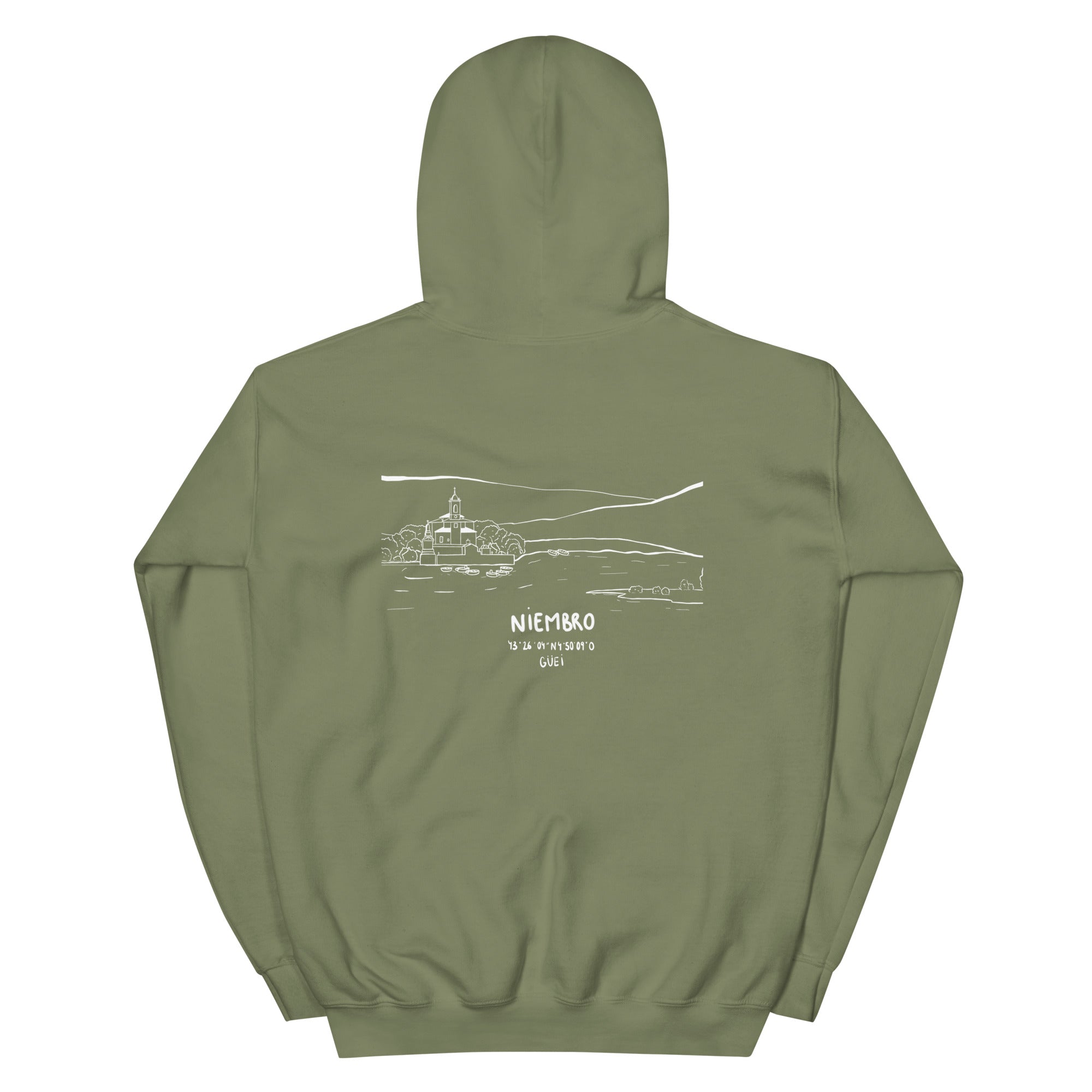 Sudadera Niembro con capucha - Güei