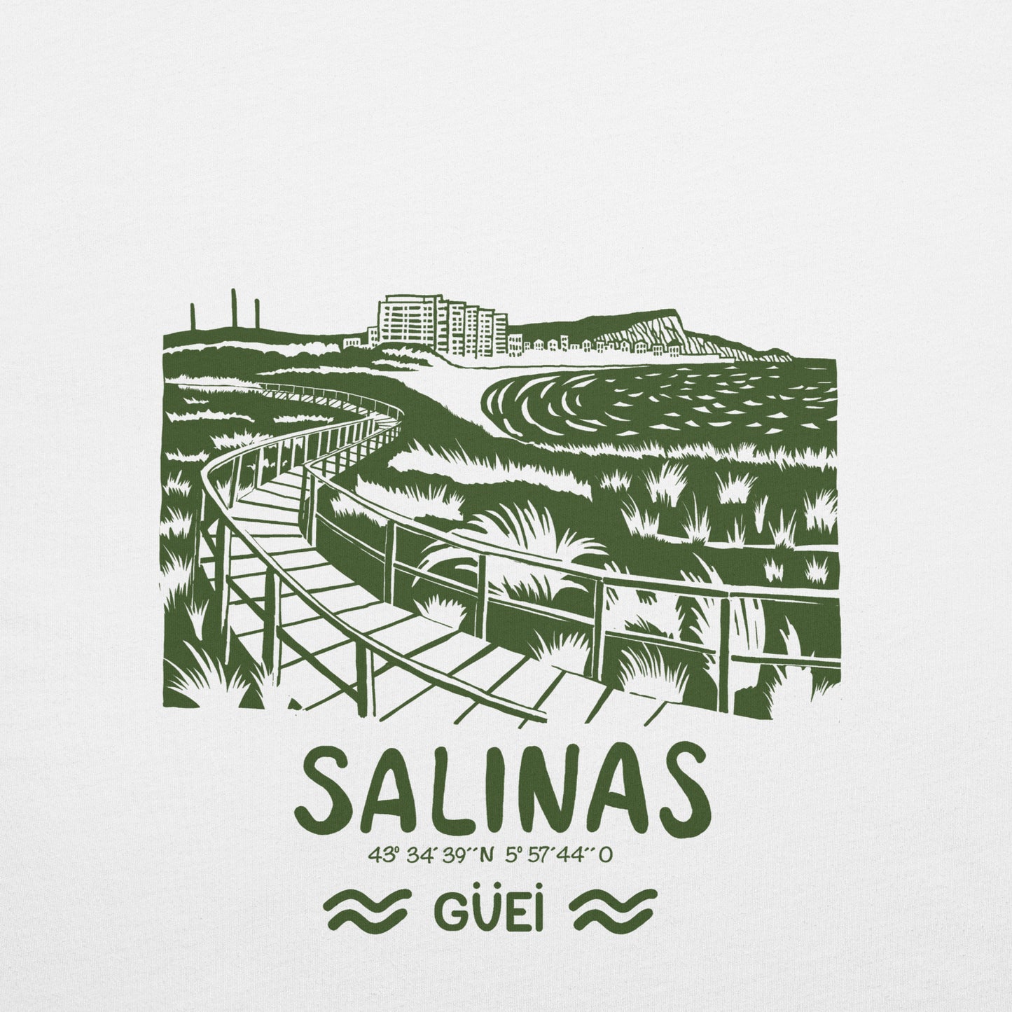 Camiseta Salinas Serie Pin V